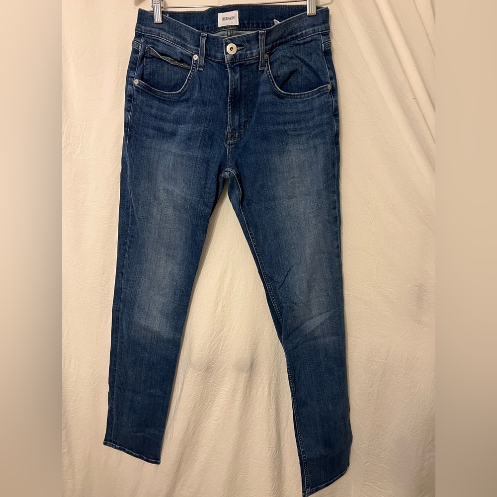 Hudson Men’s Blake Slim Straight Jeans size 31x32